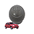 Bola da Alavanca do Câmbio Cinza Renault Clio 1996 a 2002 - Imagem 1