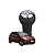 Bola da Alavanca do Câmbio Cromada Citroen C3 2003 a 2018 - Imagem 1