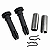 Kit Instalação Fixação para apoio de cabeça Preto - Imagem 3