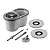 Mop Giratório 6.5L Cesto Inox Menalux MCML01 - Imagem 2