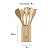 Kit Utensílios de Bambu 06 uni - Imagem 3