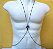Body Chain Masculino Caveira - Imagem 1