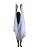 Véu Branco Dança do Ventre Chiffon - Imagem 1