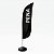 Wind Banner Modelo Pena Personalizado - Imagem 1