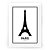 Pôster Paris com moldura - Imagem 2