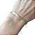 Pulseira laminada banhada a ouro amarelo - Imagem 2