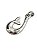 Pingentes Prata com corrente veneziana 45 cm - Imagem 4