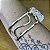 Bracelete cristal transparente triplo banhado a ouro amarelo - Imagem 4