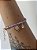 Pulseira Lilás com Coração Cravejado - Imagem 4