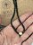 Chocker cristal preto com detalhes em pérola - Imagem 4