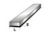 Barra chata de alumínio 2" X 1/2" = 5,08cm X 1,27cm - Imagem 4