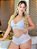 Conjunto de lingerie caleçon rendado sem bojo - Imagem 6