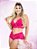 Conjunto de lingerie caleçon rendado sem bojo - Imagem 9