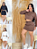 Conjunto Feminino Inverno Saia Cargo Cintura Alta e Blusa Cropped - Imagem 1