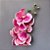 ORQUIDEA SILICONE TOQUE REAL C/7 SILICONE ROSA 93CM 128326 - Imagem 2