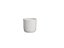 VASO CERAMICA POTE 12 ESTILO BRANCO BRILHO 15.5CM x 13.5CM 128420 - Imagem 1