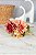 BUQUE FLOR DALIA LIRIO HORTENSIA MARSALA OUTONADO MISTO LUXO 11969M - Imagem 1