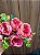PEONIA FLOR ARTIFICIAL BUQUE X8 34CM ROSA 128519 - Imagem 1