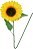 Girassol Aveludado 65CM 128558 - Imagem 1