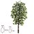 ARVORE PLANTA ARTIFICIAL FICUS VERDE 1,50M 13344 - Imagem 1
