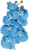 ORQUIDEA SILICONE TOQUE REAL 75CM X7 AZUL 128673 - Imagem 1