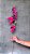 FLOR ARTIFICIAL BOUGAINVILE HASTE BUGANVILE 80CM - Imagem 2