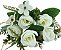 ROSAS ARTIFICIAIS BUQUE C/ 5 GALHOS 32CM 129028 - Imagem 8
