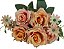 BUQUE DE ROSAS ARTIFICIAIS PREMIUM X5 28CM 129036 - Imagem 5