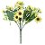 MARGARIDA BUQUE ARTIFICIAL AMARELO 27CM 129090 - Imagem 1