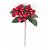 GALHO FOLHAGEM E BERRIES AZEVINHA 24CM 129174 - Imagem 1