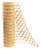 TELA DECORATIVA ARAMADA 26CM C/5M ABERTA FIO DOURADO 129168 - Imagem 1