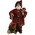 PAPAI NOEL SACO PRESENTE URSO RUSTICO 40CM 129265 - Imagem 1