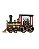 LOCOMOTIVA NOEL ILUMINADA 31,4X9,8X17CM 129157 - Imagem 1