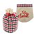 SACO PANETONE LINHO CHESS 30X30CM 129105 - Imagem 1