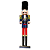BONECO QUEBRA NOZES NATAL TAMBOR 60CM 129250 - Imagem 1