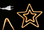 ENFEITE ESTRELA NATAL NEON 129247 - Imagem 1
