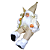 PAPAI NOEL SENTADO 35CM BRANCO 129197 - Imagem 1