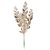 GALHO MULTI FOLHAS FOSCO 28CM CHAMPANHE 129127 - Imagem 1
