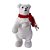URSO POLAR DECOR LED 35L 40CM BRANCO 129108 - Imagem 1