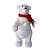 URSO POLAR DECOR LED 50L 60CM BRANCO 129107 - Imagem 1