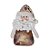 PENDENTE PAPAI NOEL CORPINHO CHAMPANHE 18CM 11453 - Imagem 1
