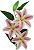 LIRIO EM SILICONE TOQUE REAL 3D 100CM 129698 - Imagem 3