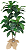 DRACENA PLANTA ARTIFICIAL ARBUSTO X3 160CM 129739 - Imagem 1