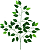 GALHO FICUS ARTIFICIAL SILICONE TOQUE REAL 61CM 129910 - Imagem 1