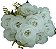 ROSAS ARTIFICIAIS PREMIUM C/10 BOTOES 51CM 129021 - Imagem 5