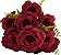 ROSAS ARTIFICIAIS PREMIUM C/10 BOTOES 51CM 129021 - Imagem 3