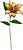 HASTE LIRIO UNITARIO OUTONO 45CM 130018 - Imagem 1