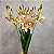 BUQUE ORQUIDEA ARTIFICIAL CYMBIDIUM CHA 3D X5 50CM 130004 - Imagem 1