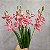 BUQUE ORQUIDEA ARTIFICIAL CYMBIDIUM ROSA 3D X5 50CM 130010 - Imagem 2