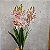 BUQUE ORQUIDEA ARTIFICIAL CYMBIDIUM 3D X5 50CM 130005 - Imagem 2